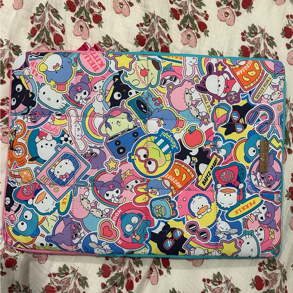 Sonix Sanrio puffy laptop sleeve